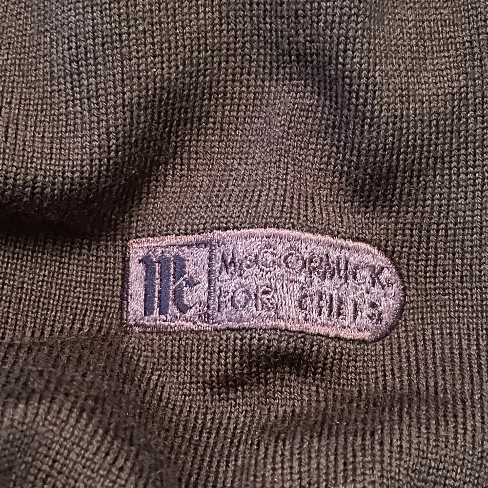FAIRWAY & GREENE GOLF MENS RAKER SWEATER NAVY SIZE LARGE